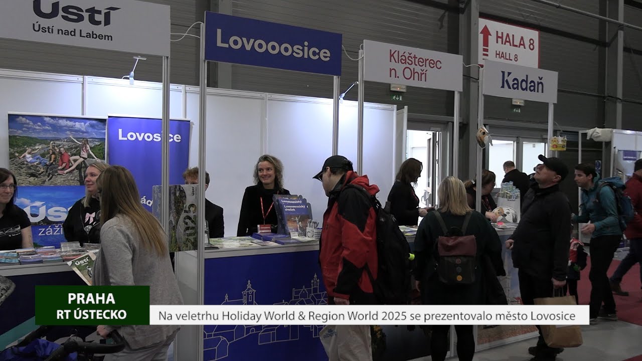 LOVOSICE: Na veletrhu Holiday World & Region World 2025 se prezentovalo město Lovosice