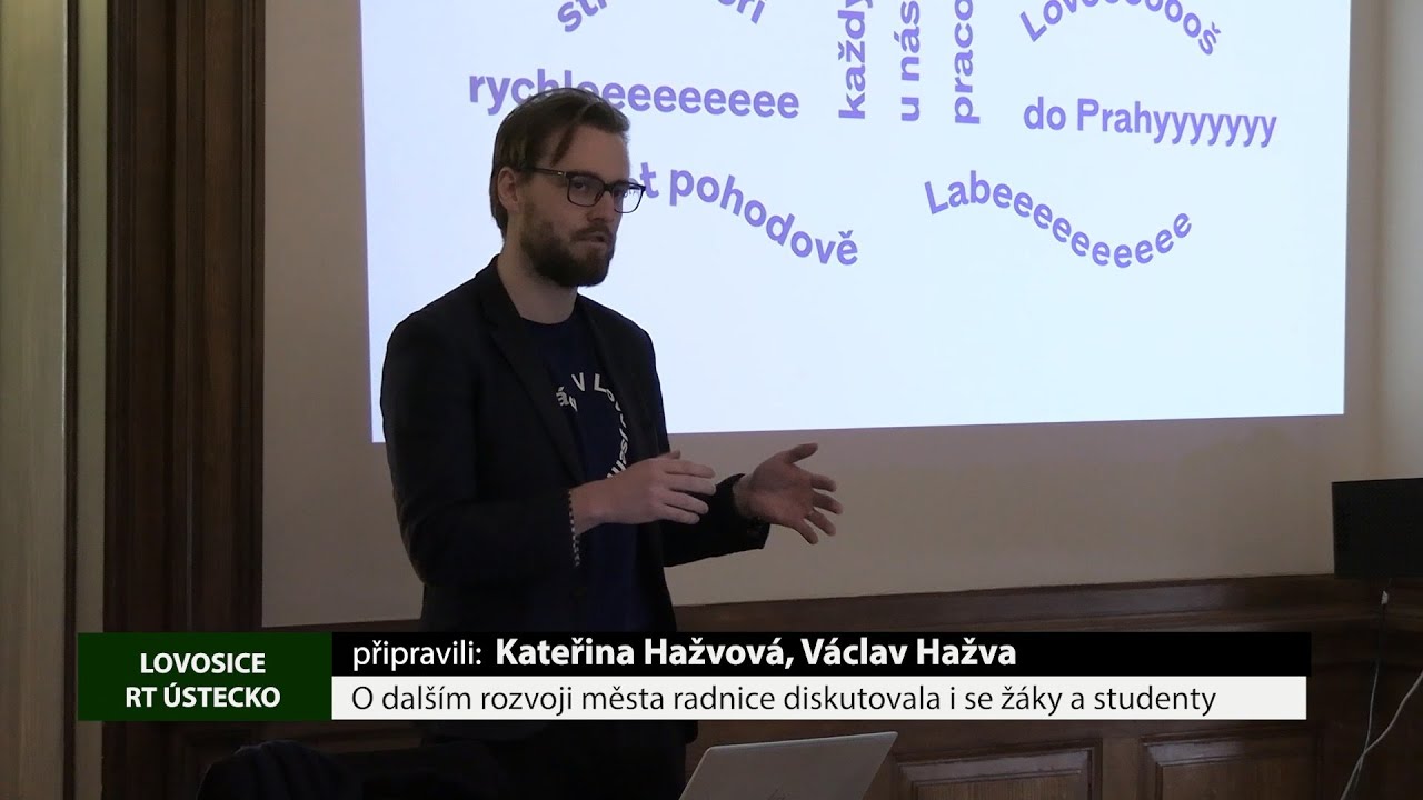 LOVOSICE: O dalším rozvoji města radnice diskutovala i se žáky a studenty