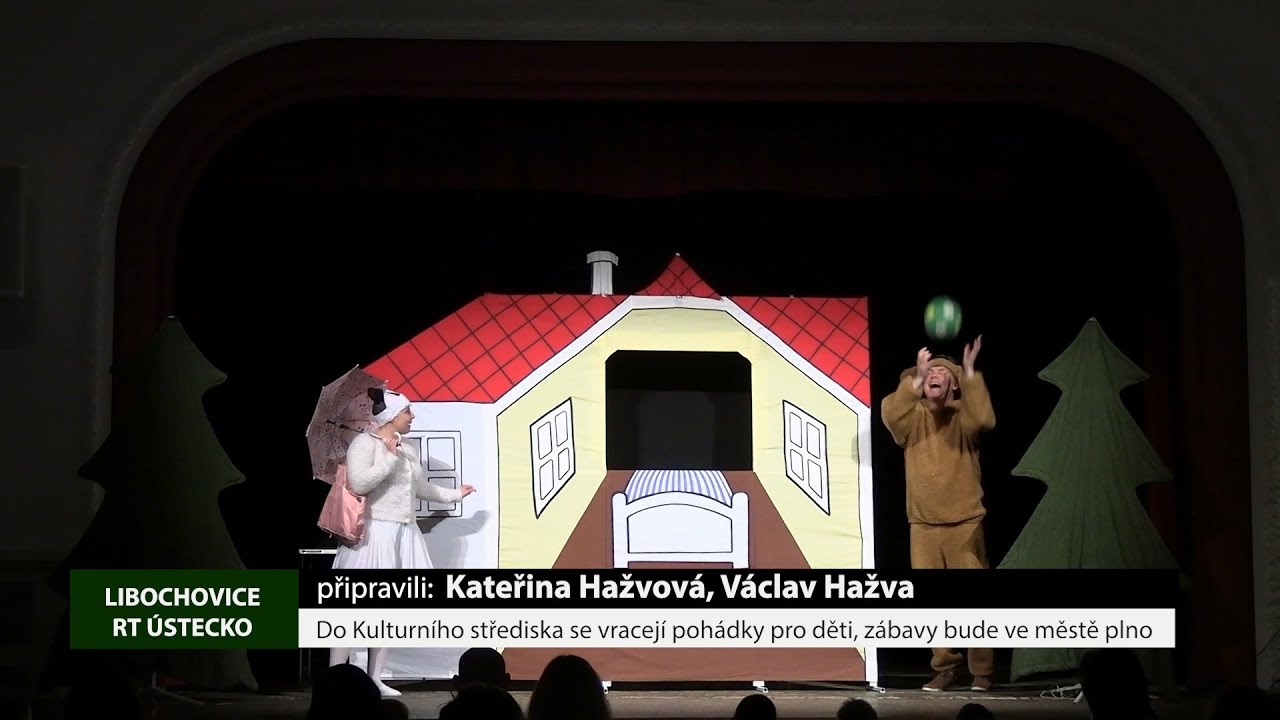 LIBOCHOVICE: Do Kulturního střediska se vracejí pohádky pro děti, zábavy bude ve městě plno