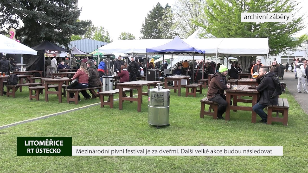 LITOMĚŘICE: Mezinárodní pivní festival je za dveřmi. Další velké akce budou následovat