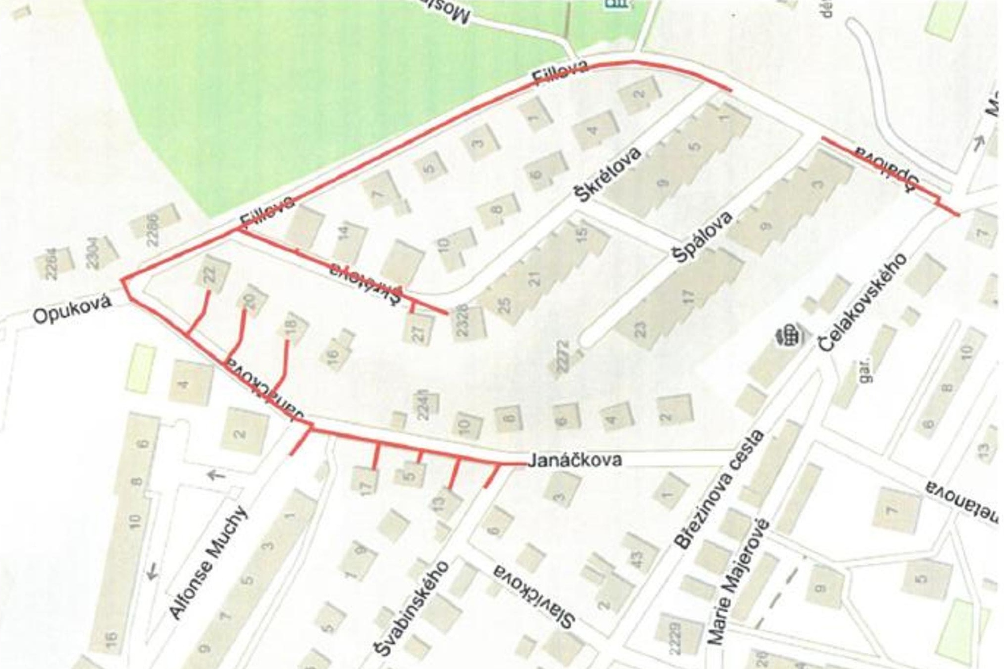 V části Pokratic začnou 12. března opravy plynovodu