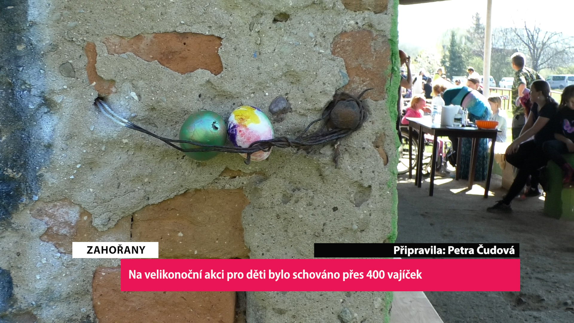 ZAHOŘANY: Na velikonoční akci pro děti bylo schováno přes 400 vajíček