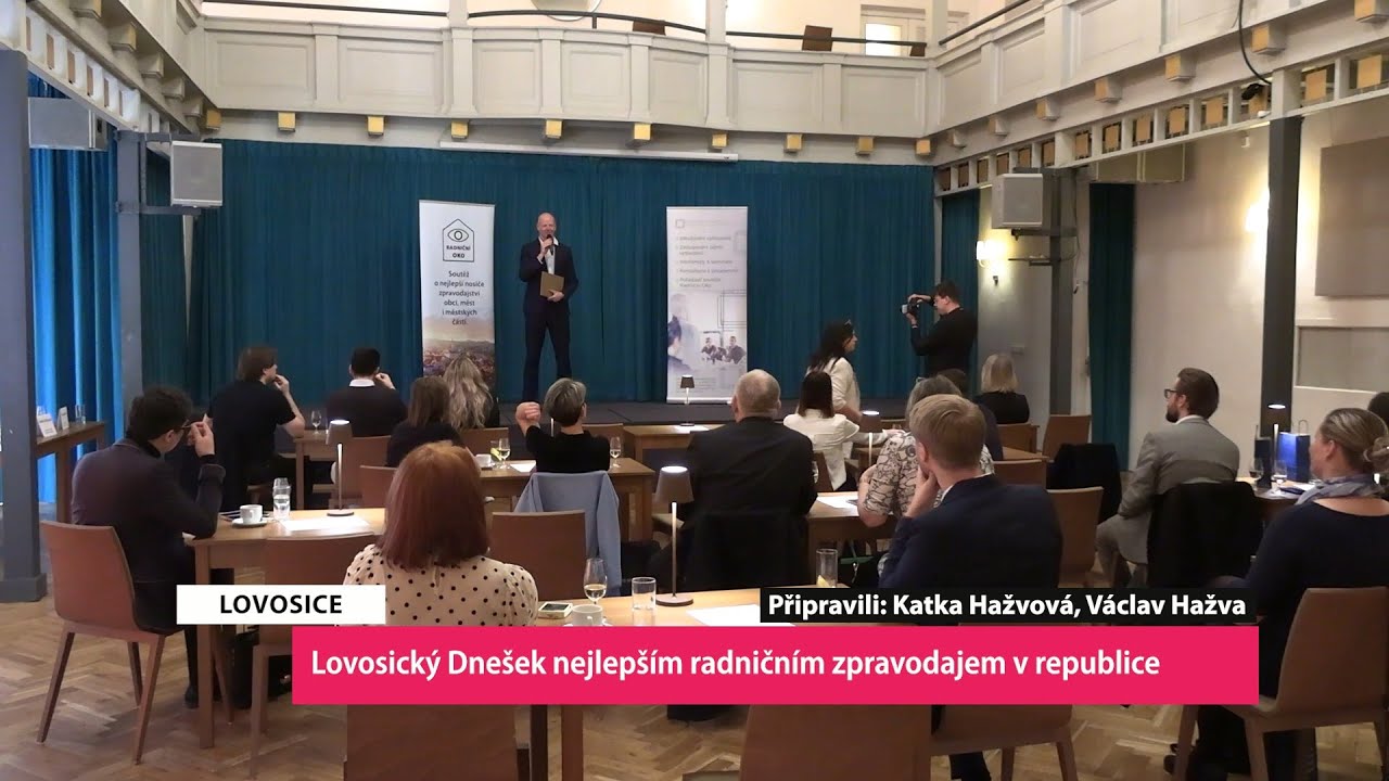 LOVOSICE: Lovosický Dnešek nejlepším radničním zpravodajem v republice