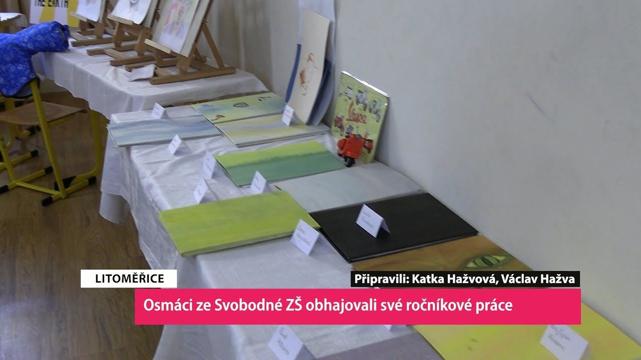 LITOMĚŘICE: Osmáci ze Svobodné ZŠ obhajovali své ročníkové práce