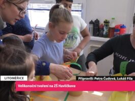 LITOMĚŘICE: Velikonoční tvoření na ZŠ Havlíčkova