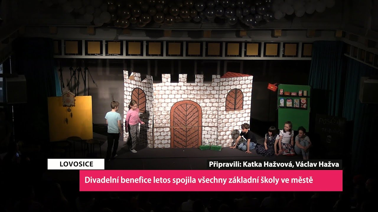 LOVOSICE: Divadelní benefice letos spojila všechny základní školy ve městě