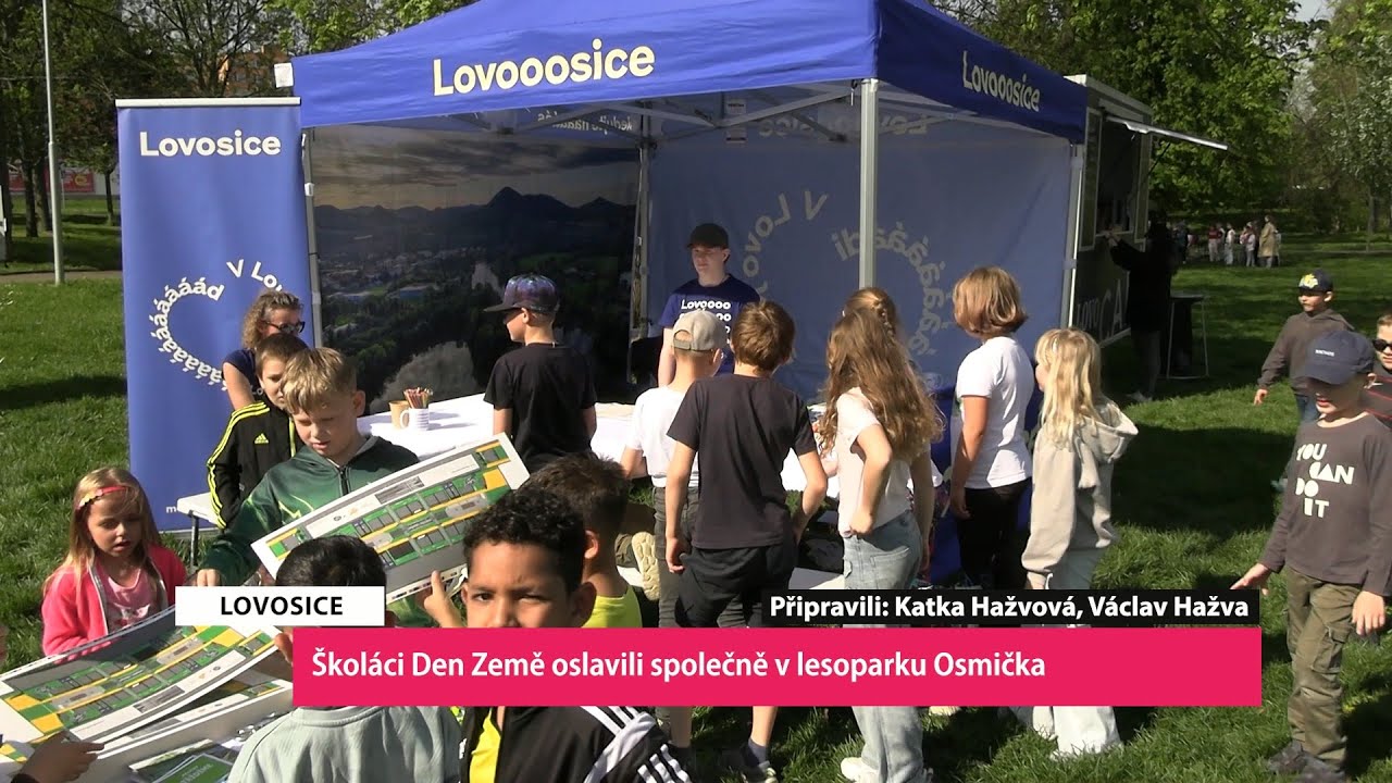 LOVOSICE: Školáci Den Země oslavili společně v lesoparku Osmička