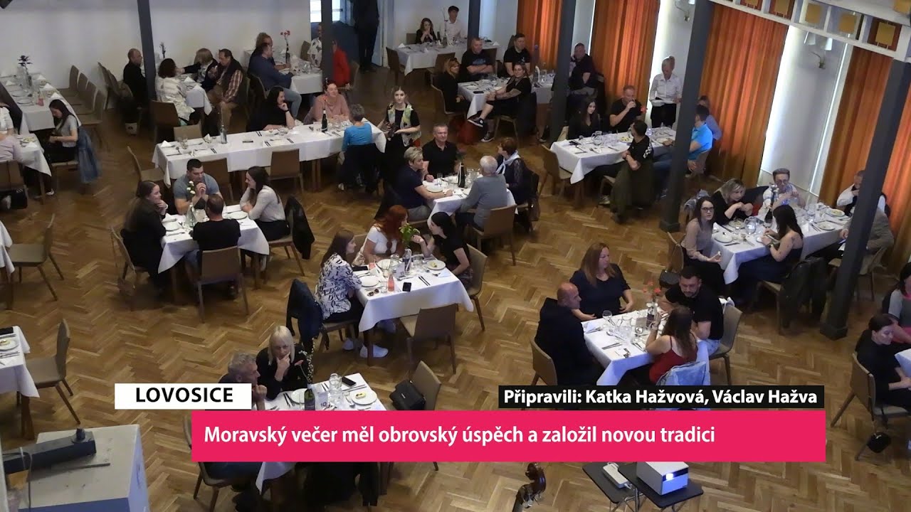 LOVOSICE: Moravský večer měl obrovský úspěch a založil novou tradici