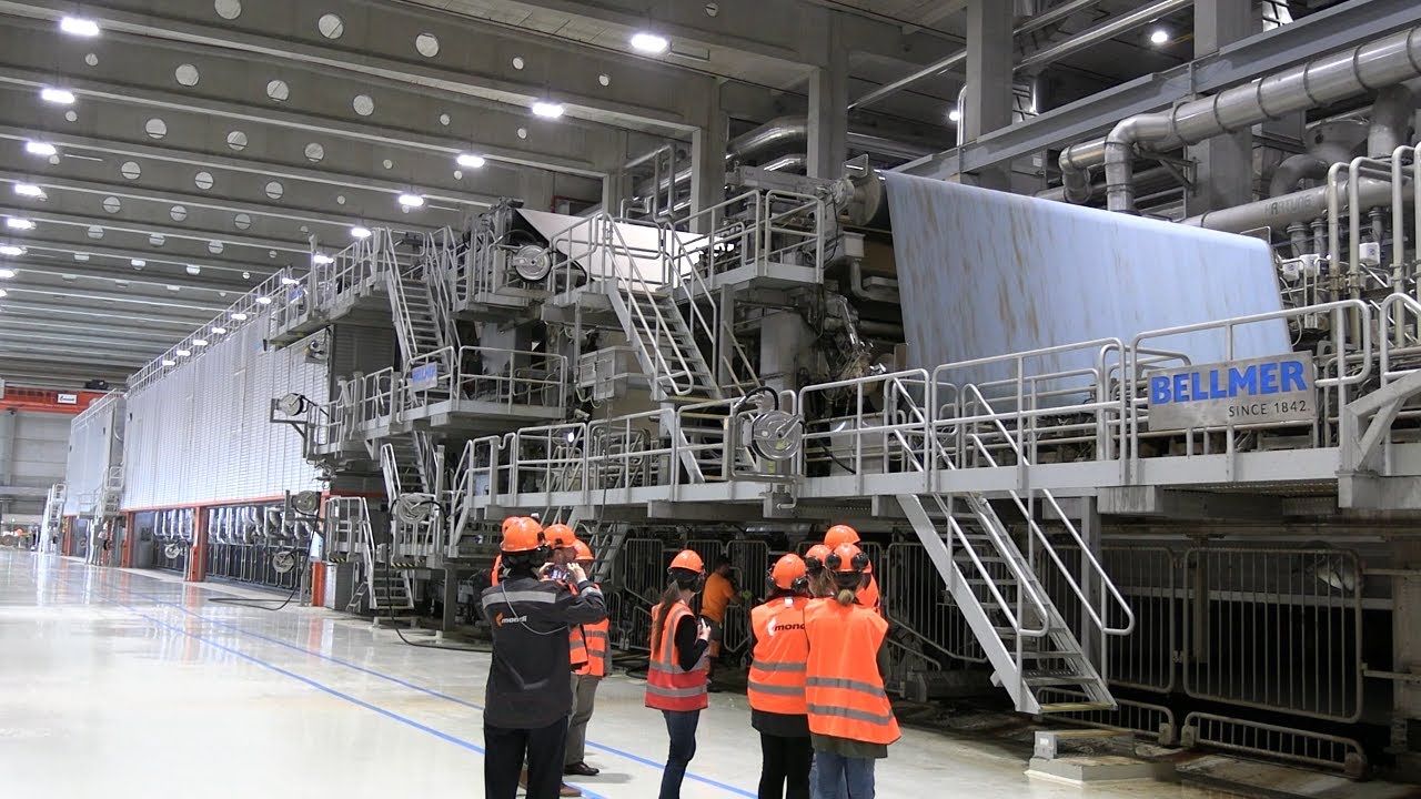 ŠTĚTÍ: Papírny Mondi představily nový stroj. Vyrobí až 200 tisíc tun neběleného papíru