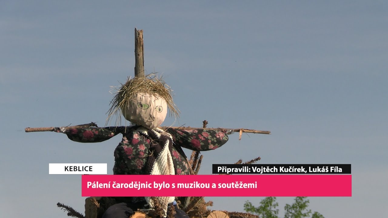 KEBLICE: Pálení čarodějnic bylo s muzikou a soutěžemi