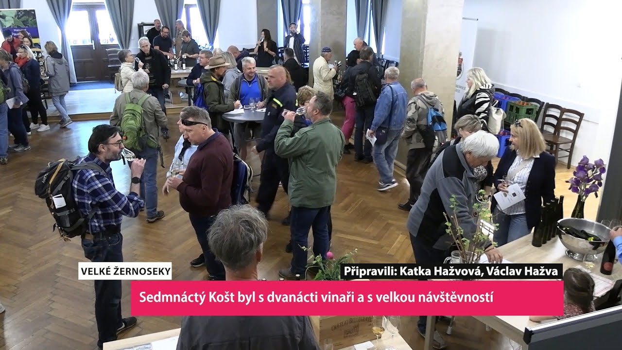 VELKÉ ŽERNOSEKY: Sedmnáctý Košt byl s dvanácti vinaři a s velkou návštěvností