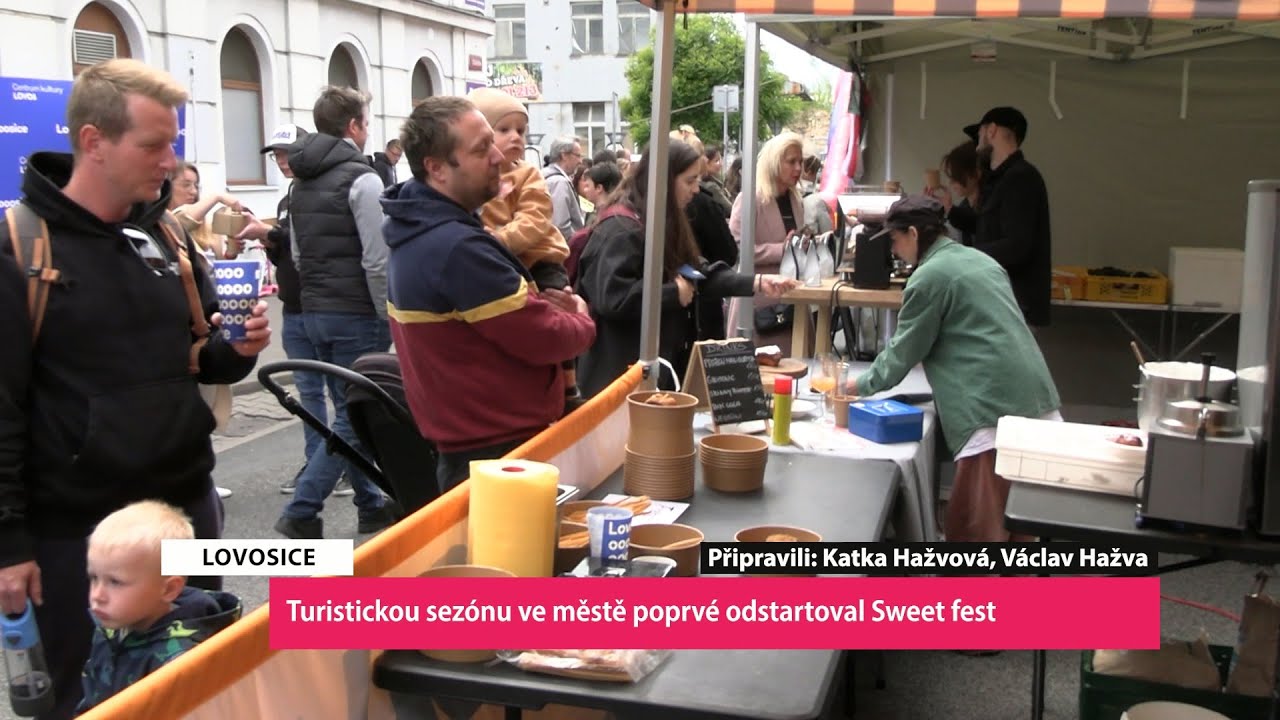 LOVOSICE: Turistickou sezónu ve městě poprvé odstartoval Sweet fest