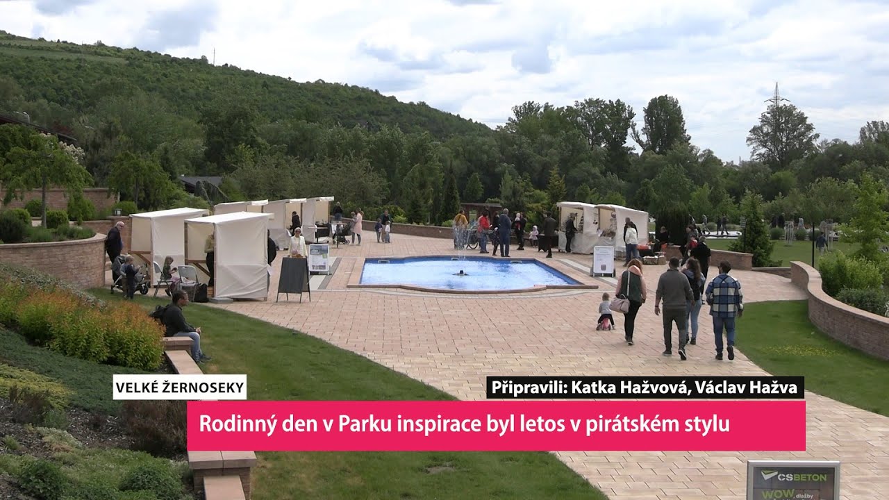 VELKÉ ŽERNOSEKY: Rodinný den v Parku inspirace byl letos v pirátském stylu a s plavbami lodí