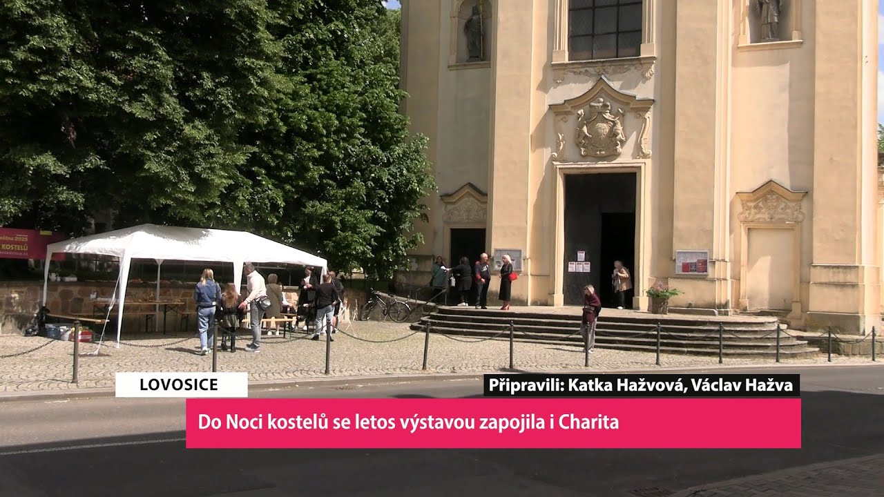 LOVOSICE: Do Noci kostelů se letos výstavou zapojila i Charita
