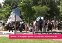 LITOMĚŘICE: Den dětí s Rozmarýnem byl letos trochu dřív a v indiánském stylu