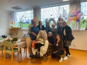 Libuše Svobodová oslavila 100. narozeniny. Gratulovalo jí i město Terezín