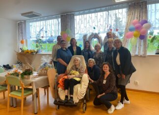 Libuše Svobodová oslavila 100. narozeniny. Gratulovalo jí i město Terezín