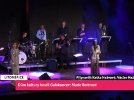 LITOMĚŘICE: Dům kultury hostil Galakoncert české hudební ikony – Marie Rottrové