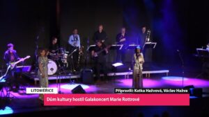 LITOMĚŘICE: Dům kultury hostil Galakoncert české hudební ikony – Marie Rottrové