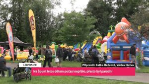 LOVOSICE: Na Špunt letos dětem počasí nepřálo, přesto byl parádní