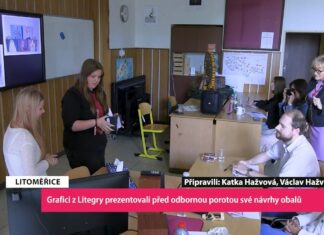 LITOMĚŘICE: Grafici z Litegry prezentovali před odbornou porotou své návrhy obalů