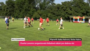 MALÉ ŽERNOSEKY: Charita Lovosice zorganizovala fotbalové utkání pro dobrou věc