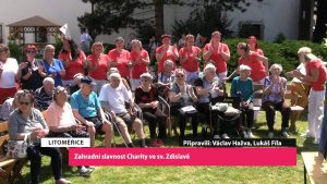 LITOMĚŘICE: Zahradní slavnost Charity ve sv. Zdislavě