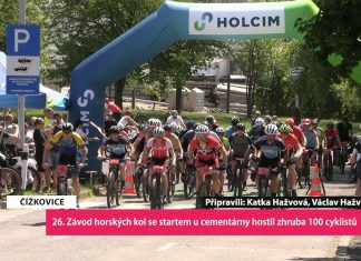 ČÍŽKOVICE: 26. Závod horských kol v areálu cementárny hostil zhruba 100 cyklistů