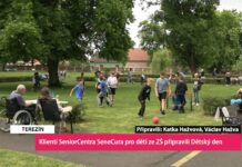TEREZÍN: Klienti SeniorCentra SeneCura pro děti ze ZŠ připravili Dětský den