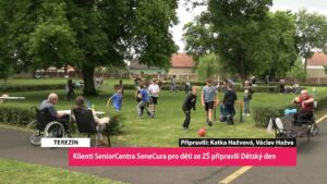 TEREZÍN: Klienti SeniorCentra SeneCura pro děti ze ZŠ připravili Dětský den TEREZÍN: Klienti SeniorCentra SeneCura pro děti ze ZŠ připravili Dětský den