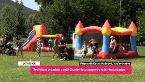 LOVOSICE: Třetí Vítání prázdnin v režii Charity, letos poprvé s krásným počasím