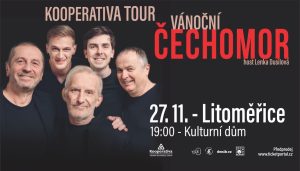 LITOMĚŘICE: Chystá se Vánoční koncert Čechomoru s Lenkou Dusilovou
