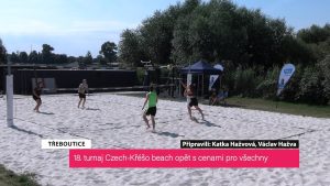 TŘEBOUTICE: 18. turnaj Czech-Křéšo beach opět s cenami pro všechny