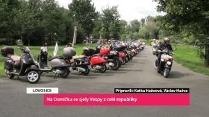 LOVOSICE: Na Osmičku se sjely Vespy z celé republiky