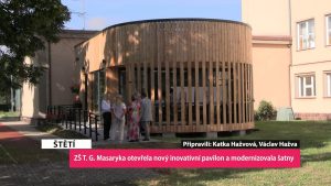 ŠTĚTÍ: ZŠ T. G. Masaryka otevřela nový inovativní pavilon a modernizovala šatny