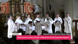 LOVOSICE: Kudrmannovy Lovosice přivítaly i věhlasný sbor Schola Gregoriana Pragensis