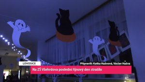 LOVOSICE: Na ZŠ Všehrdova poslední říjnový den strašilo