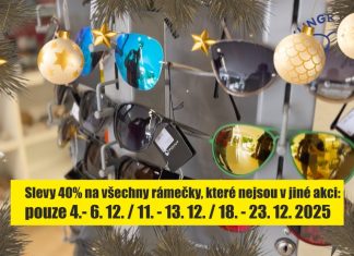Vánoční Akce od Ježíška v Optice Klingr! Sleva 40 % na všechny rámečky