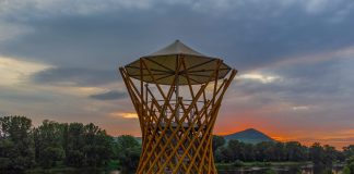 Rozhledna u Zámečku v Lovosicích má nového majitele a je uzavřena veřejnosti