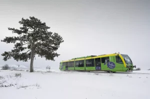 Svátečních jízd Oparenského expresu se zúčastní i Grinch. Ve vlaku bude i svařák zdarma