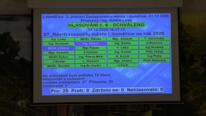 Litoměřičtí zastupitelé schválili jednomyslně rozpočet na příští rok