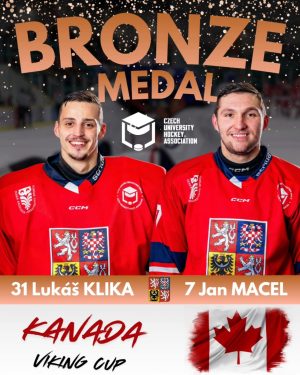 V zámoří zářil i hokejista z Litoměřic. Bronz na prestižním Viking Cupu vybojoval i Jan Macel!