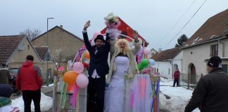 KEBLICE: Masopustní rej v Keblicích zakončila svatba i poprava Masopusta