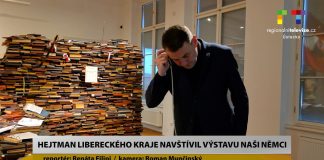 ÚSTÍ N.L. Hejtman Libereckého kraje navštívil výstavu Naši Němci