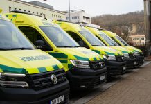 Modernizace záchranky: Deset nových sanitek vyjíždí na cesty Ústeckého kraje + Fotogalerie