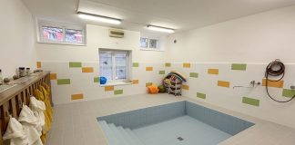 Bazén v mateřské škole Delfínek je po rekonstrukci. Malí plavci mohou zpět do vody