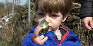 ZAHOŘANY: V Zahořanech zaplnily areál stovky vajíček