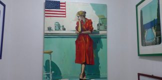 ÚŠTĚK: Vernisáž výstavy Jitky Nesnídalové v Café galerie Úštěk zpestřily písničky Divadla Semafor