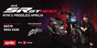 V HOREJSEK MOTO nyní k dostání skútr APRILIA SR GT 400