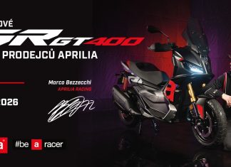 V HOREJSEK MOTO nyní k dostání skútr APRILIA SR GT 400